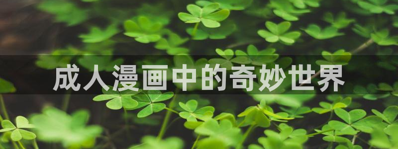 好看的51漫画大全在线观看：成人漫画中的奇妙世界